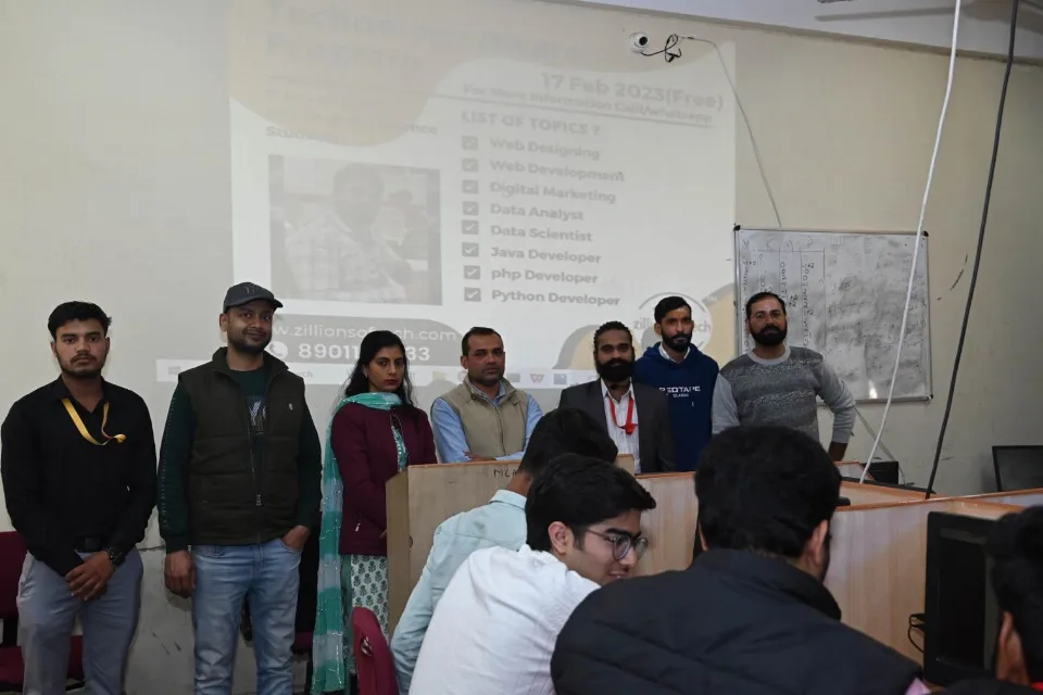 Technology Awareness Program at Zillionsoftech