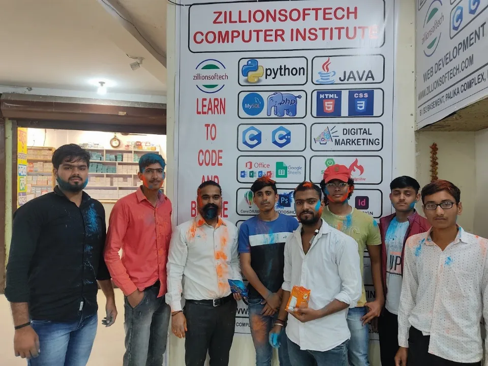 Holi Celebration at Zillionsoftech